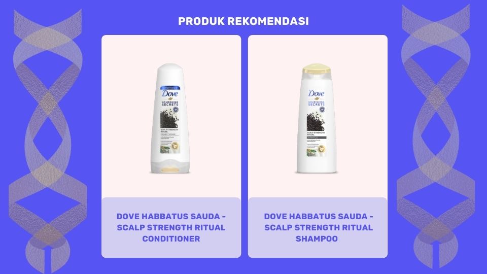 Produk untuk rambut rontok wanita hijab