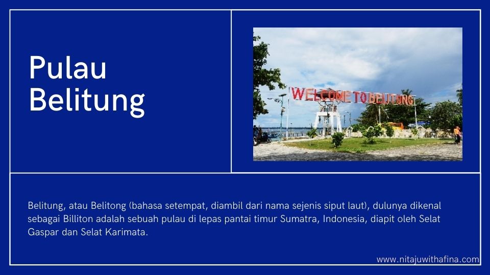 Sewa mobil ke Belitung
